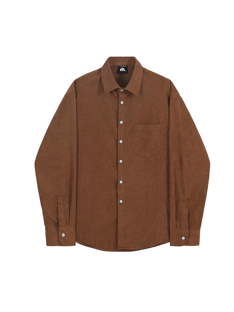 KC NO. 392 CORDUROY COLLARED SHIRT |MT