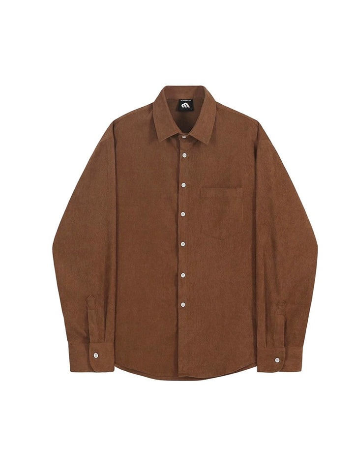 KC NO. 392 CORDUROY COLLARED SHIRT |MT
