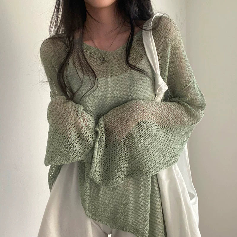S8 No. 199 Knit Summer Blouse
