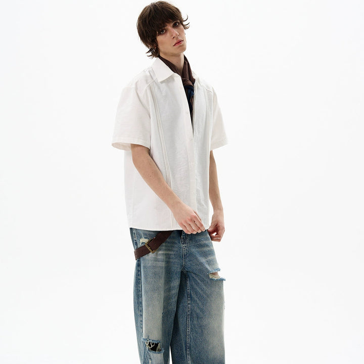 S8 No. 647 Boxy Fit Short-Sleeved Shirt