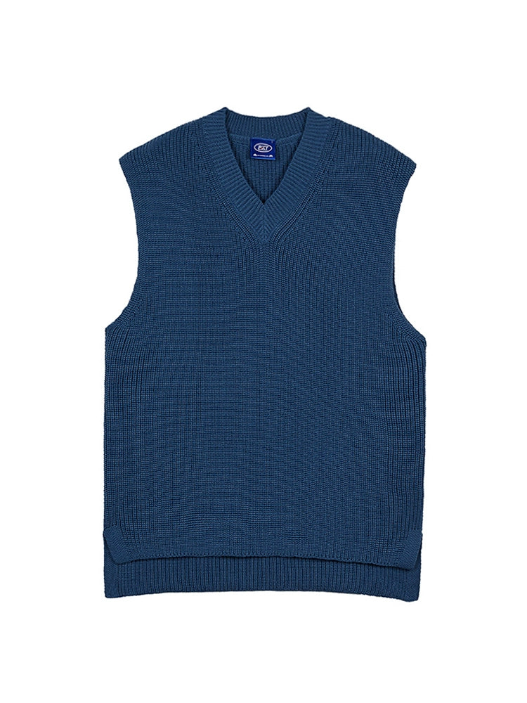 S8 No. 447 Loose V-neck Vest