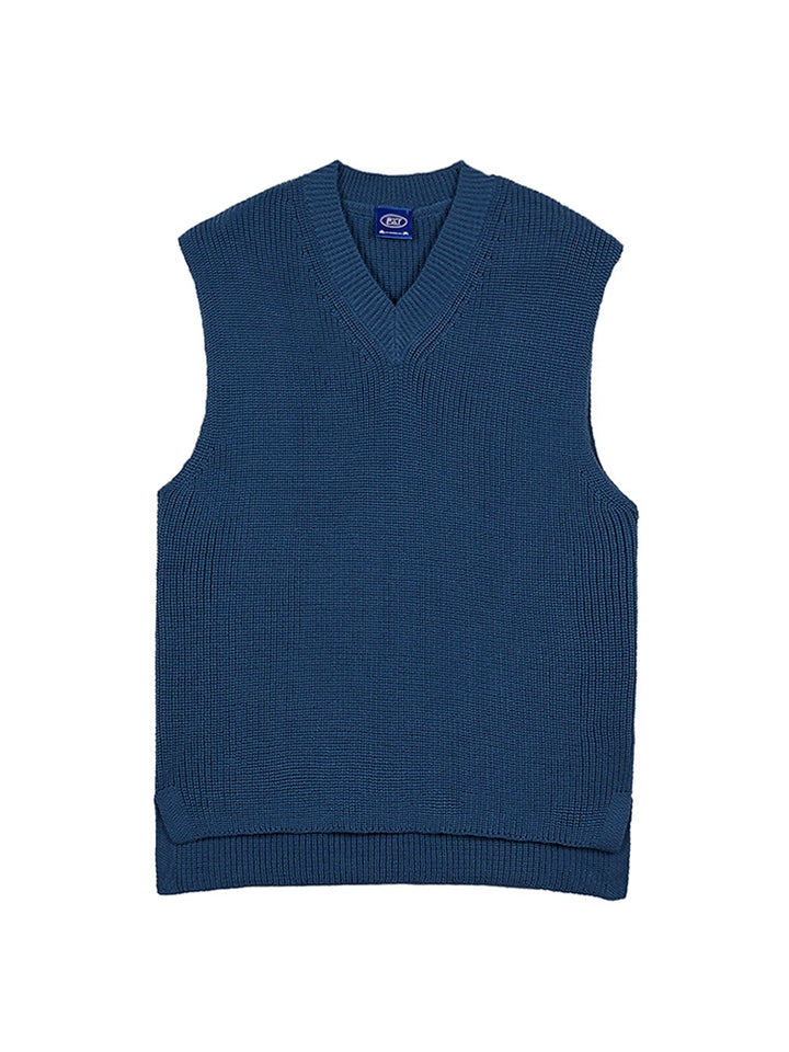 S8 No. 447 Loose V-neck Vest
