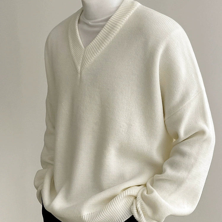 S8 No. 448 V-Neck Knit Sweater