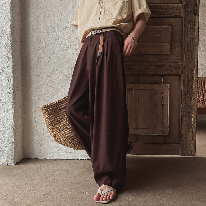 S8 No. 683 Pleated Relaxed Trousers