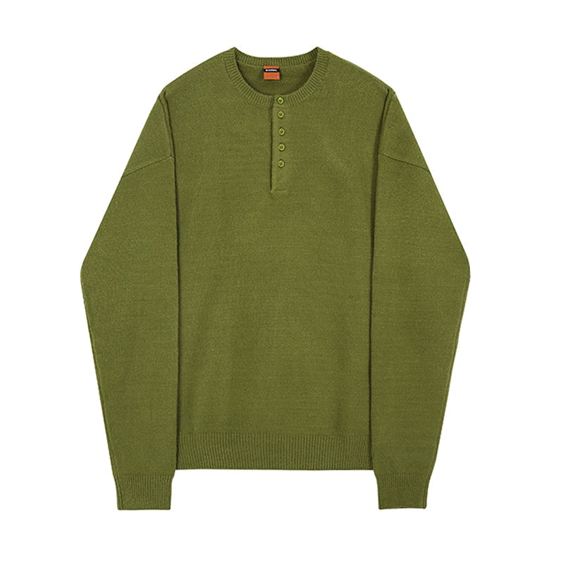 S8 No. 480 Loose Crewneck Knit Sweater