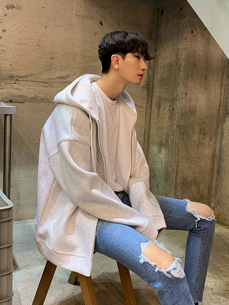 KC NO. 385 LOOSE ZIP-UP HOODIE |MO