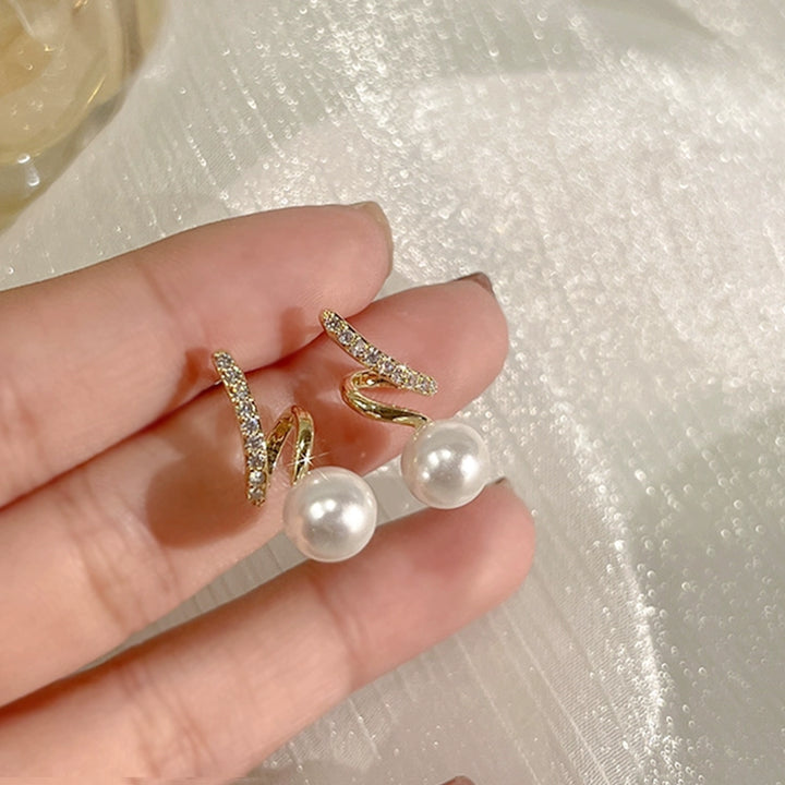 S8 No. 163 French Pearl Earrings