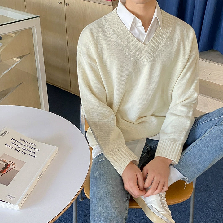 S8 No. 280 V-Neck Knit Sweater