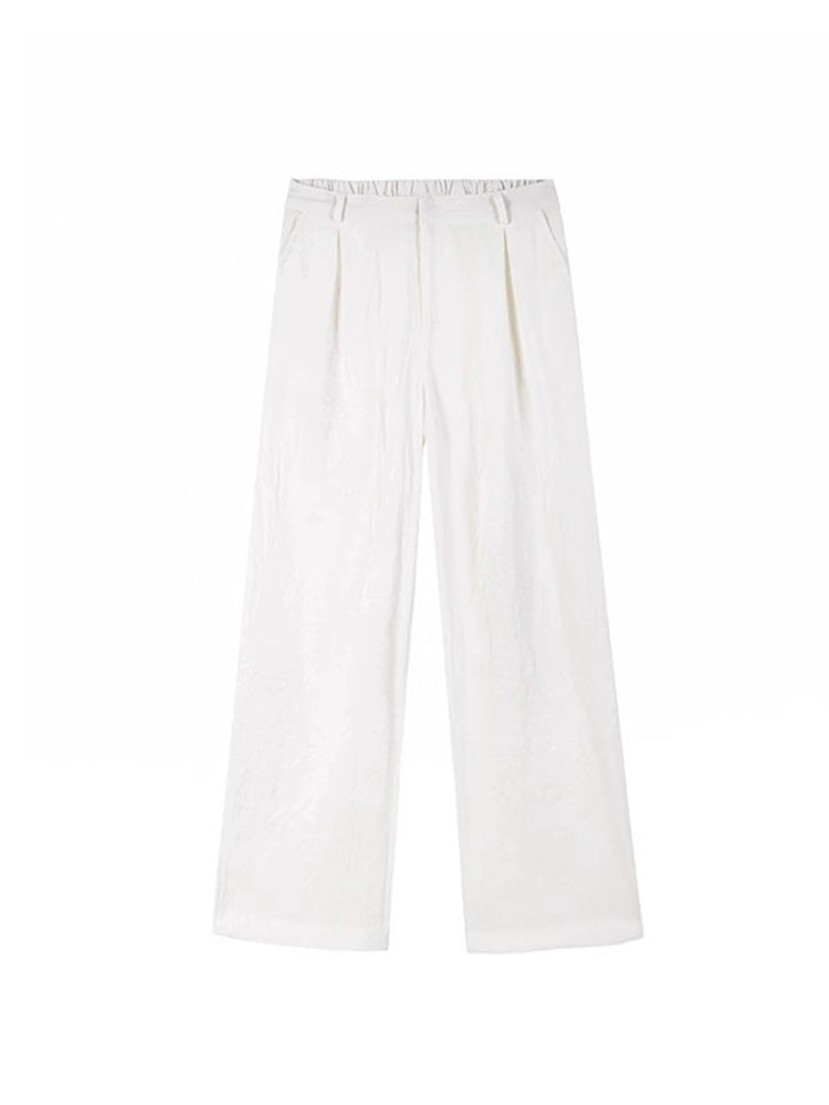 KC NO. 394 LINEN STRAIGHT PANTS |MB