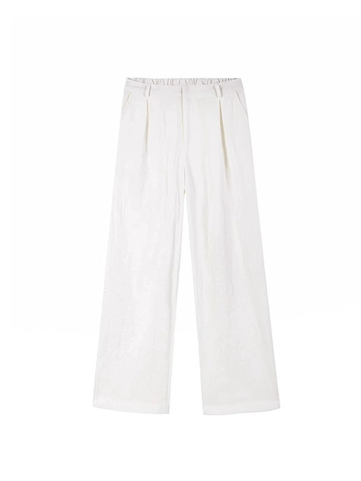 KC NO. 394 LINEN STRAIGHT PANTS |MB