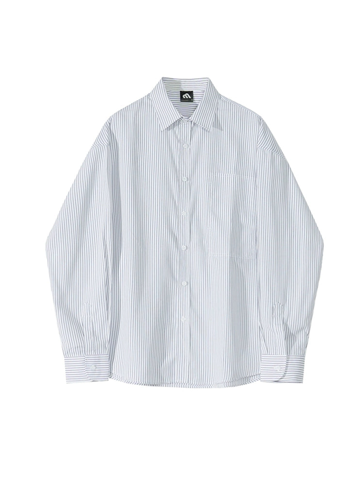 KC NO. 367 STRIPED LONG-SLEEVE SHIRT |MT