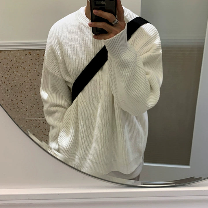 S8 No. 243 Loose Round Neck Sweater