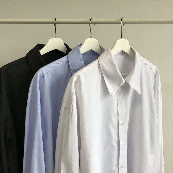 KC NO. 365 LOOSE COLLARED SHIRT |MT