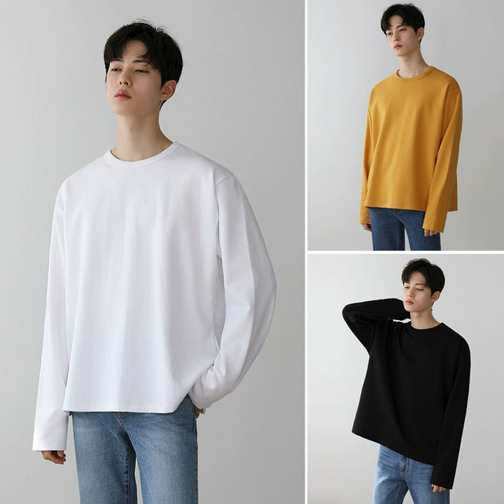 KC NO. 360 LONG-SLEEVED ROUNDNECK T-SHIRT |MT