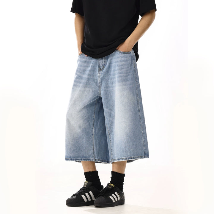 S8 No. 636 Mid Leg Denim Shorts