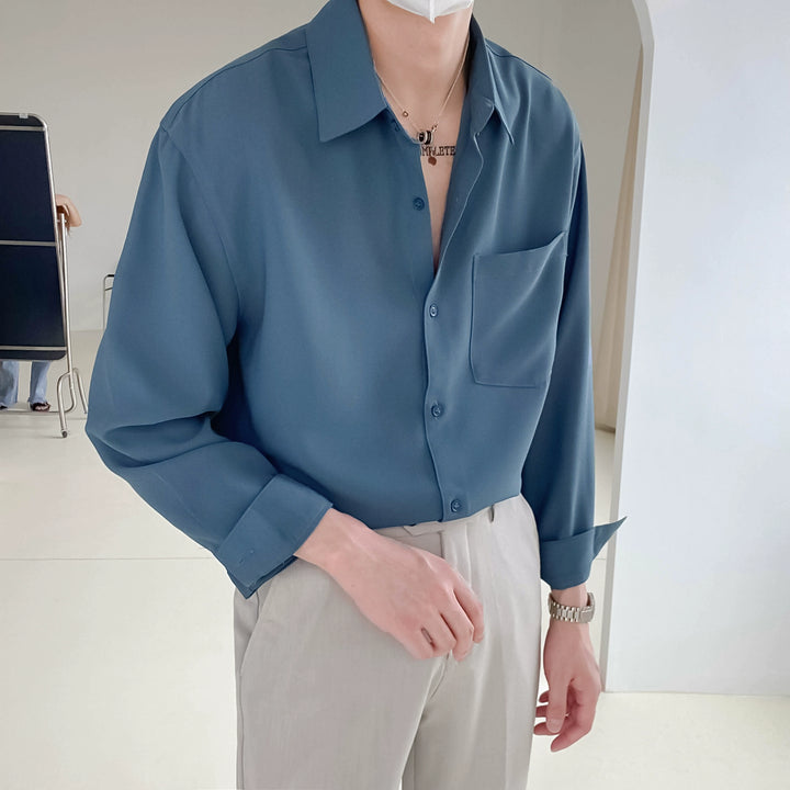 S8 No. 246 Loose Long-Sleeved Shirt