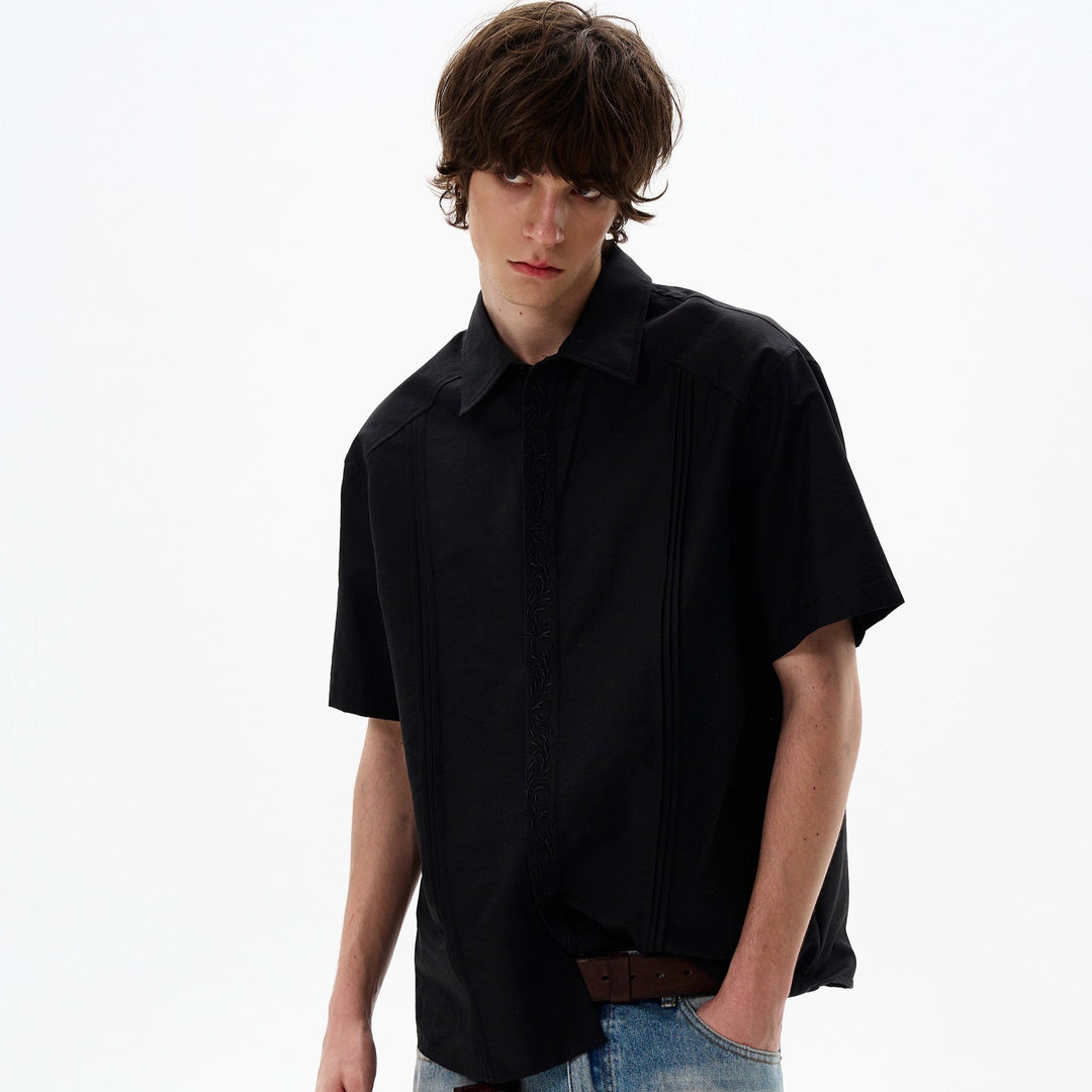 S8 No. 647 Boxy Fit Short-Sleeved Shirt