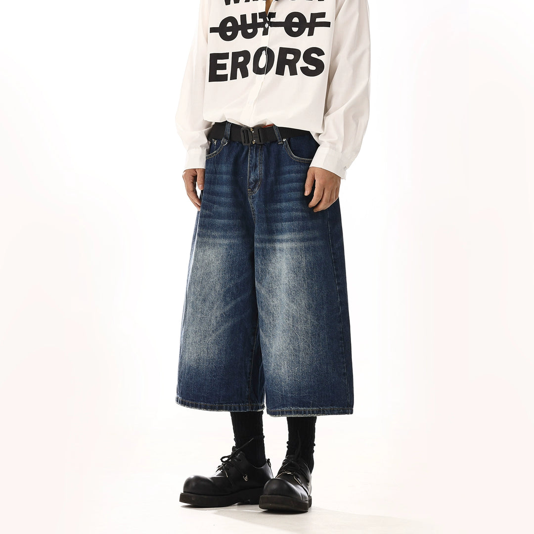 S8 No. 636 Mid Leg Denim Shorts