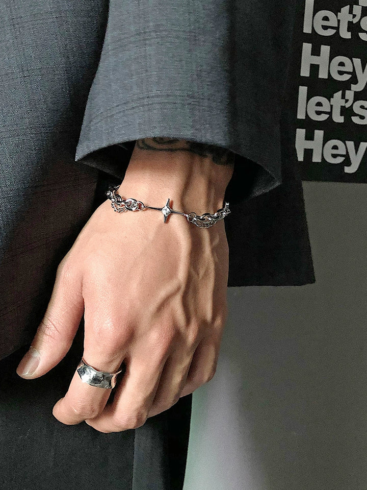KC No. 605 Cross Pendant Bracelet