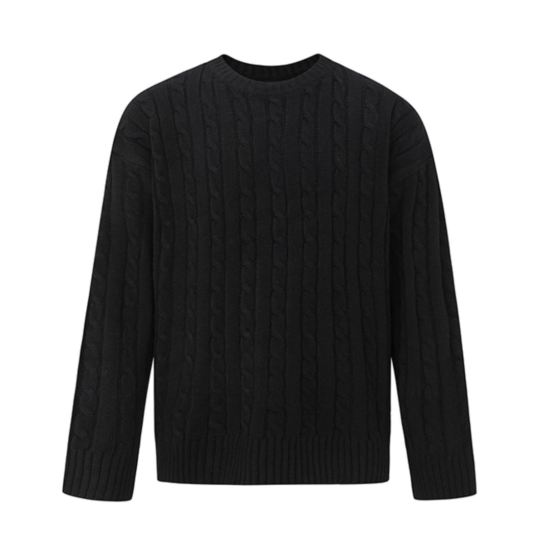 S8 No. 191 Oversized Cable Knit Pullover