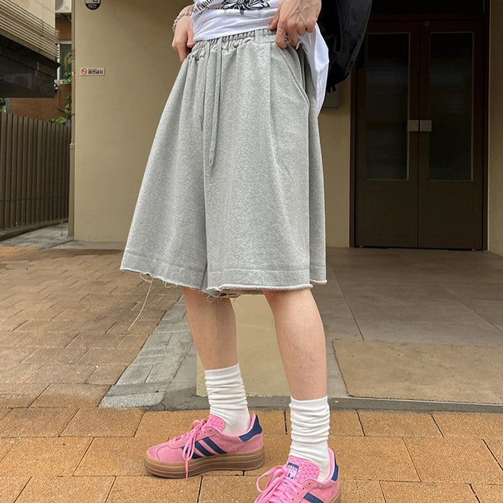 S8 No. 686 Wide Leg Gray Shorts