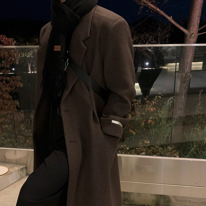 S8 No. 187 Mid-Length Woolen Overcoat