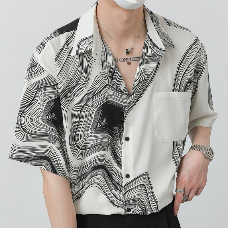 S8 No. 483 Loose Wave Shirt
