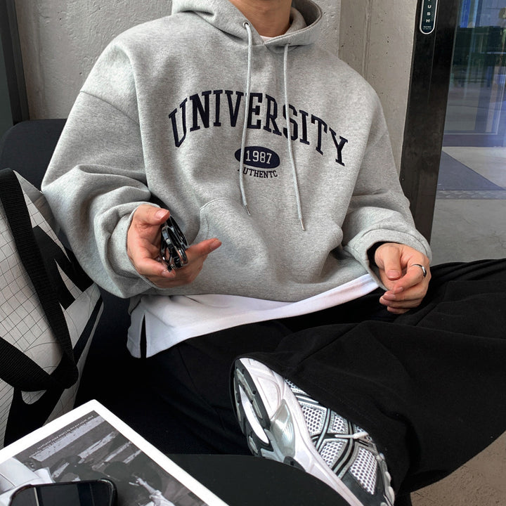 S8 No. 707 Embroidered University Hoodie