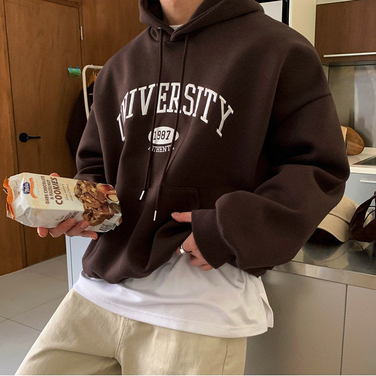 S8 No. 707 Embroidered University Hoodie