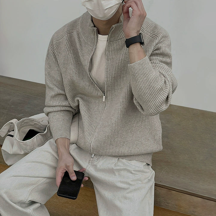 KC No. 415 Zip-up Knit Jacket