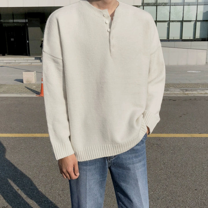 S8 No. 480 Loose Crewneck Knit Sweater