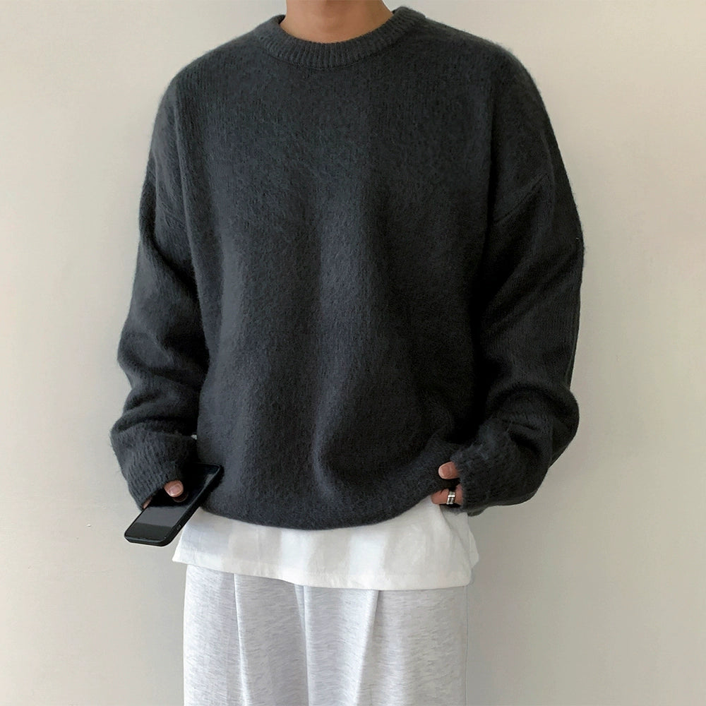 S8 No. 444 Round Neck Knit Sweater