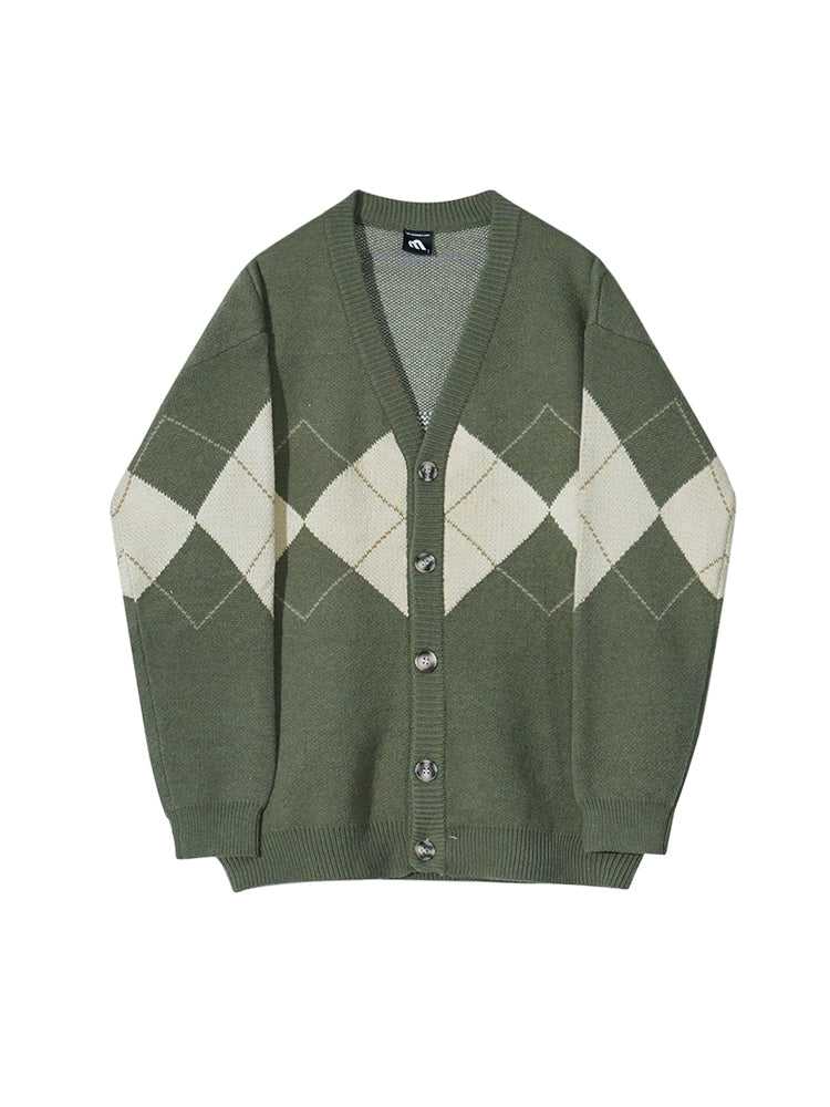 S8 No. 438 Casual V-neck Knit Cardigan