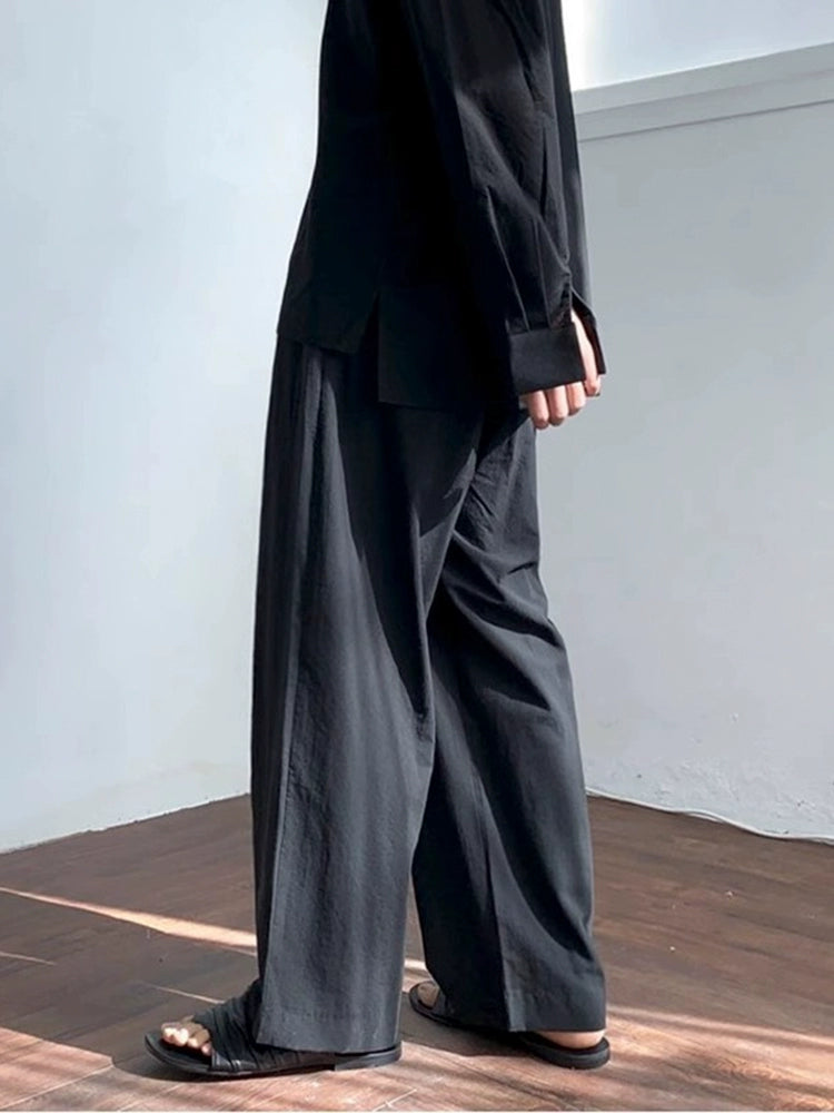 KC NO. 394 LINEN STRAIGHT PANTS |MB