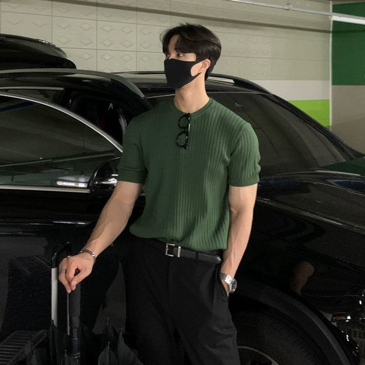 S8 No. 247 Knit Short-Sleeved T-Shirt