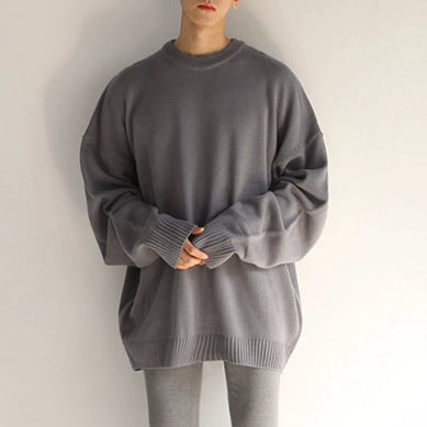 S8 No. 496 Loose Pullover Sweater