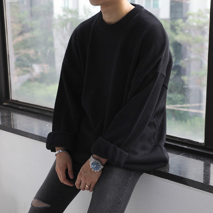 S8 No. 496 Loose Pullover Sweater