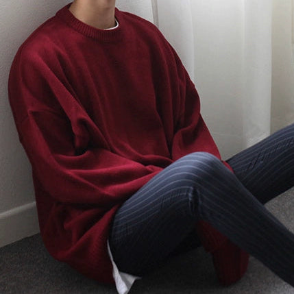 S8 No. 496 Loose Pullover Sweater