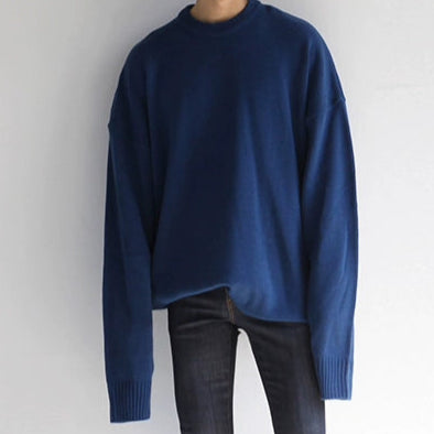 S8 No. 496 Loose Pullover Sweater