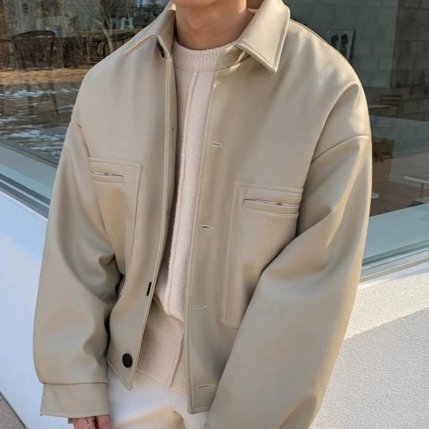 S8 No. 203 Leather Winter Jacket