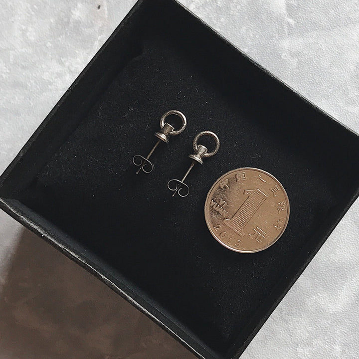 S8 No. 335 Hoop Stud Earrings