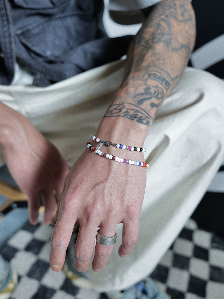 S8 No. 332 Colorful Beaded Bracelet