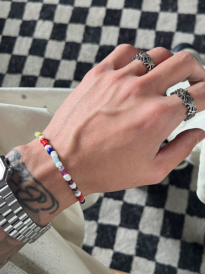 S8 No. 332 Colorful Beaded Bracelet
