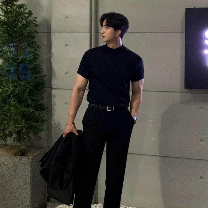 S8 No. 240 Half-High CollaredT-SHIRT
