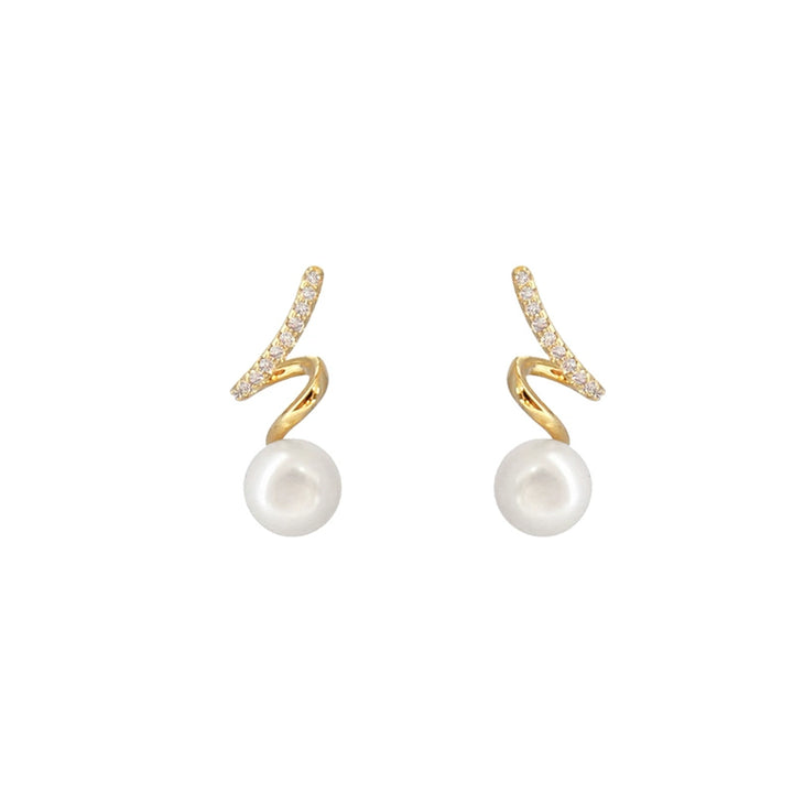 S8 No. 163 French Pearl Earrings