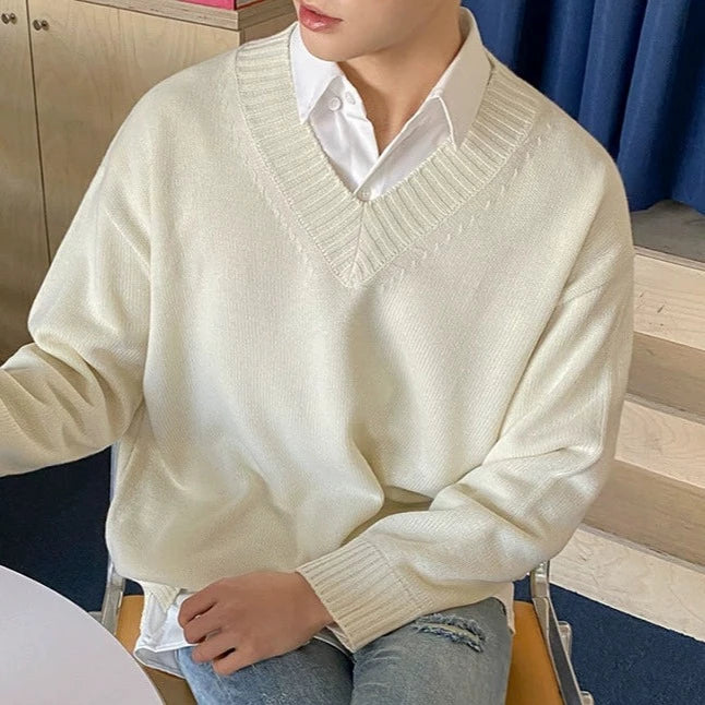 S8 No. 280 V-Neck Knit Sweater