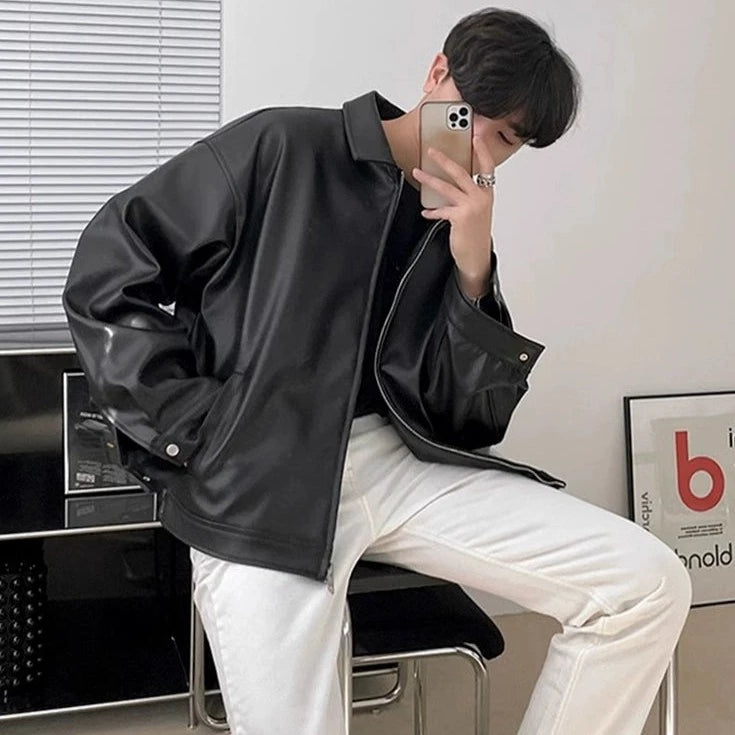 S8 No. 270 Casual Leather Jacket