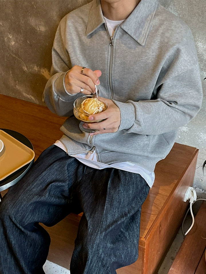 S8 No. 346 Gray Cardigan Sweater
