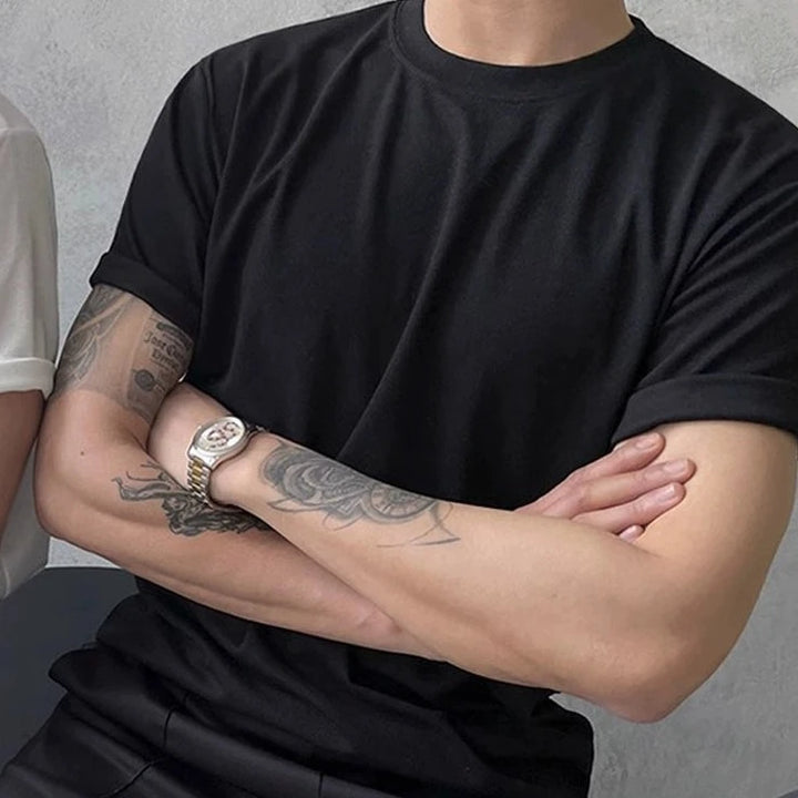 S8 No. 350 Short-Sleeved Cotton T-Shirt
