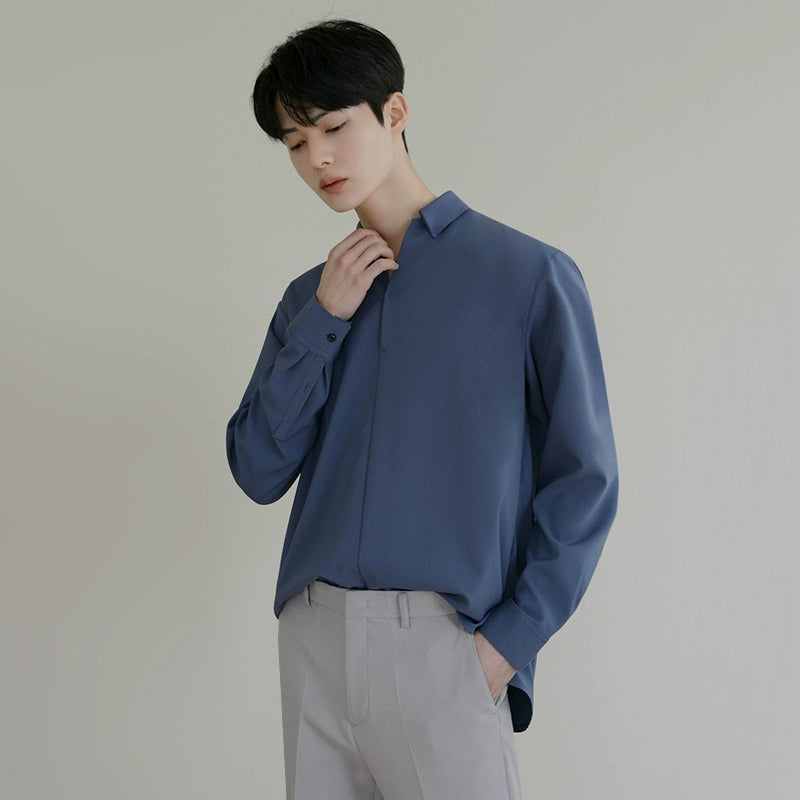 S8 No. 313 Drape Long-Sleeved Shirt